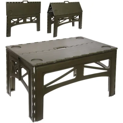 Стол кемпинговый складной PL-T508R, 74*49*38 см, до 100 кг, зеленый