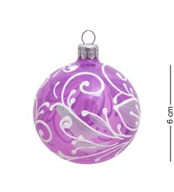 Элита НФШ-1227/3 Ел.украшение Шар «Вьюнок» 60 мм