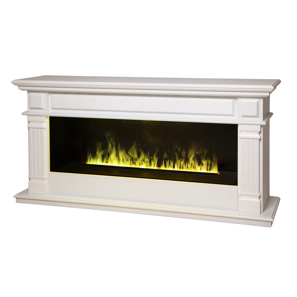 Каминокомплект Real Flame Islandia CST1000 WT с очагом 3D Cassette 1000 LED RGB