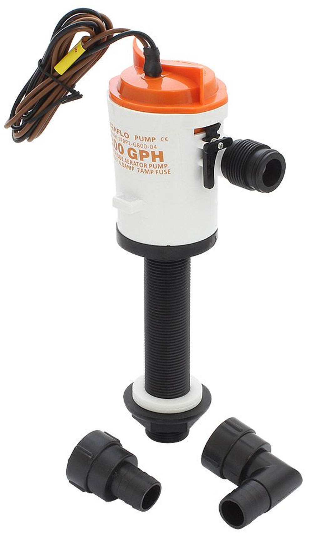 Помпа для аэрации садка, вертикальный патрубок