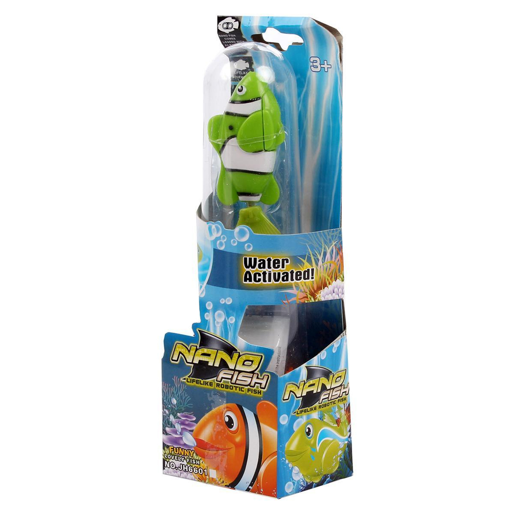 Игрушка на бат. Рыбка, коробка