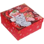 Коробка подарочная «Веселый Дедушка» 20*20*9,5 см