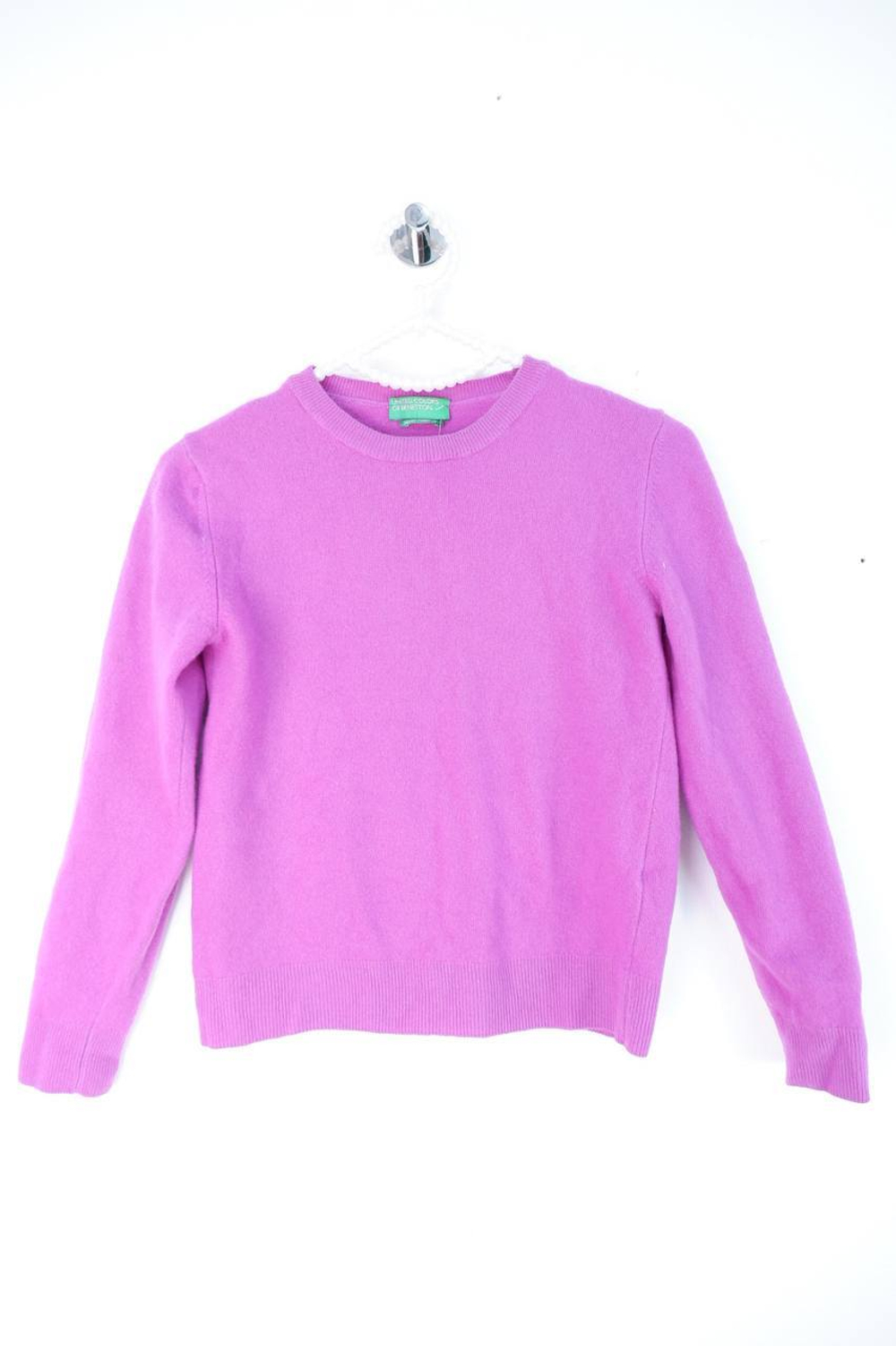 Джемпер Benetton красивого оттенка шерстяной, маркировка S, визуально на 44 размер