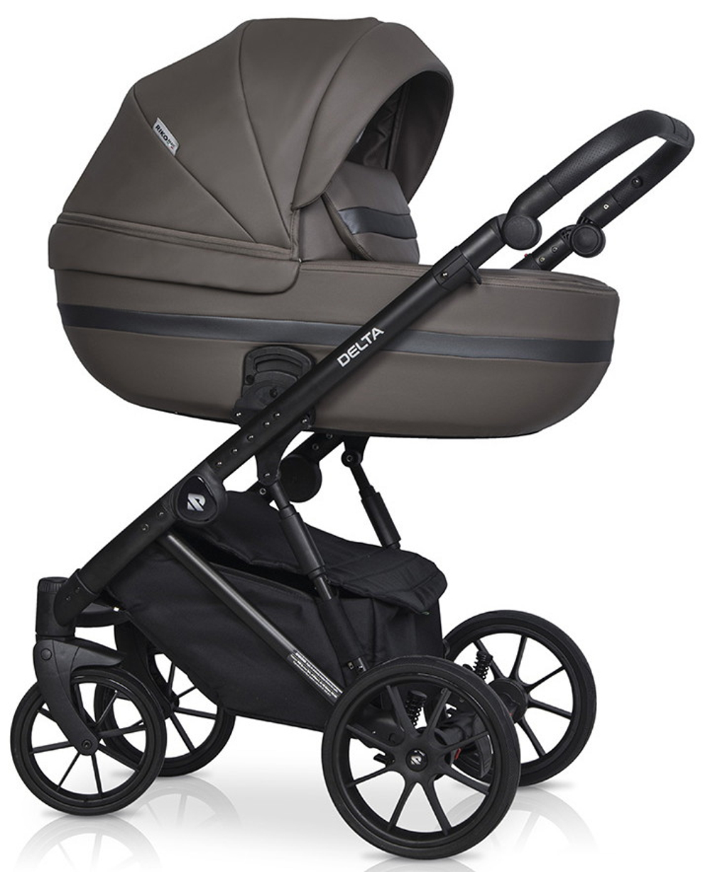 Детская коляска Riko Basic Delta Ecco 2 в 1 12 mokka