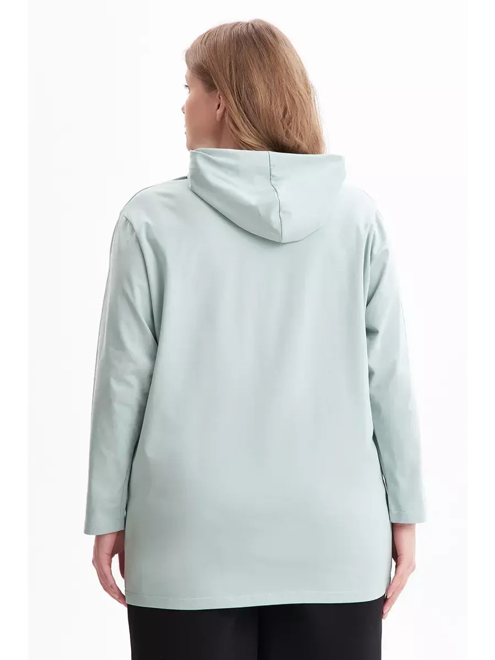 Лонгслив с капюшоном