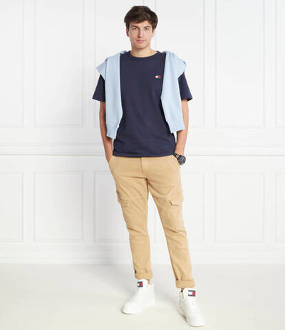 Футболка BADGE Tommy Jeans - темно-синий(DM0DM17870)