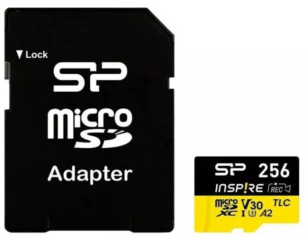 Карта памяти MicroSDXC 256GB Silicon Power SP256GBSTXLA2V1NSP