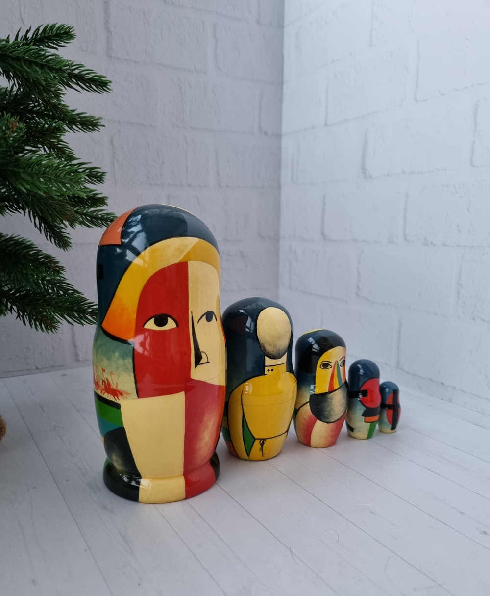 Матрёшка 5м 15см Малевич