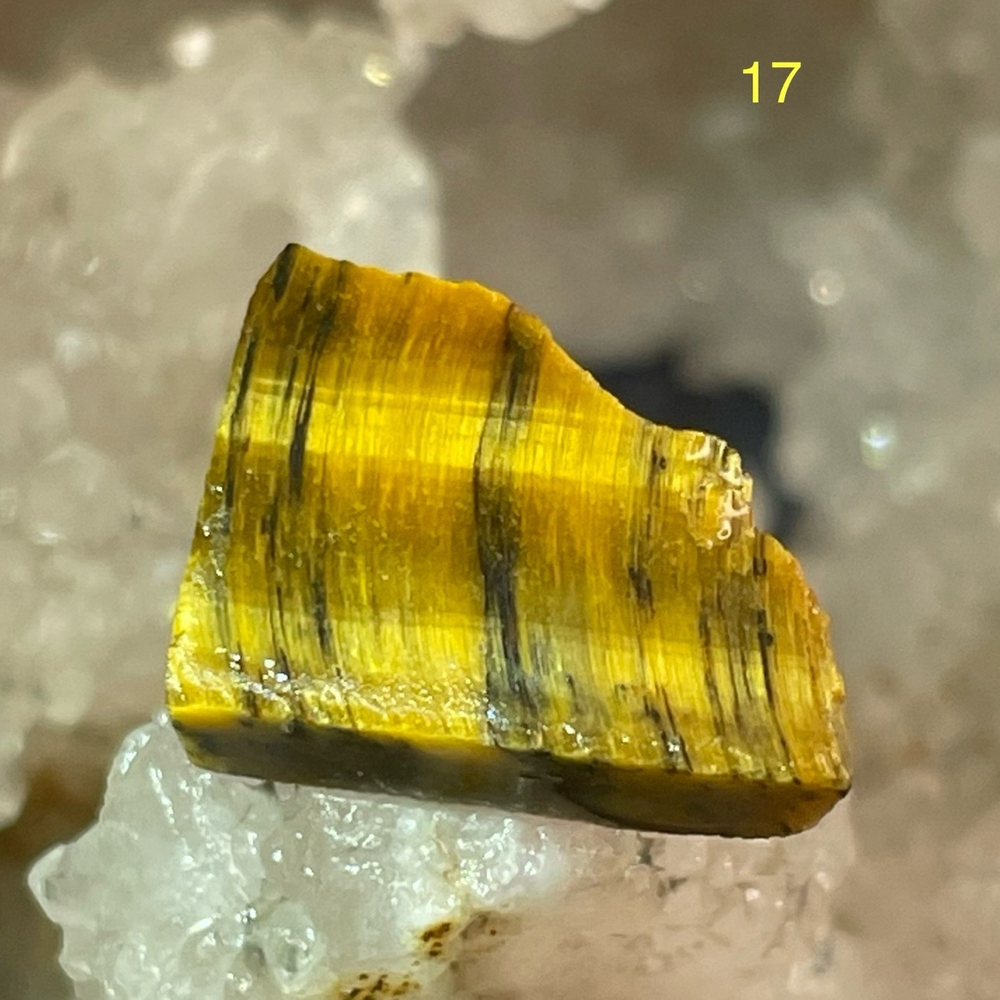 36370 Тигровый глаз Срез 12-15мм