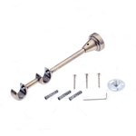 Кронштейн открытый стеновой d19/19 двухрядный, цвет антик