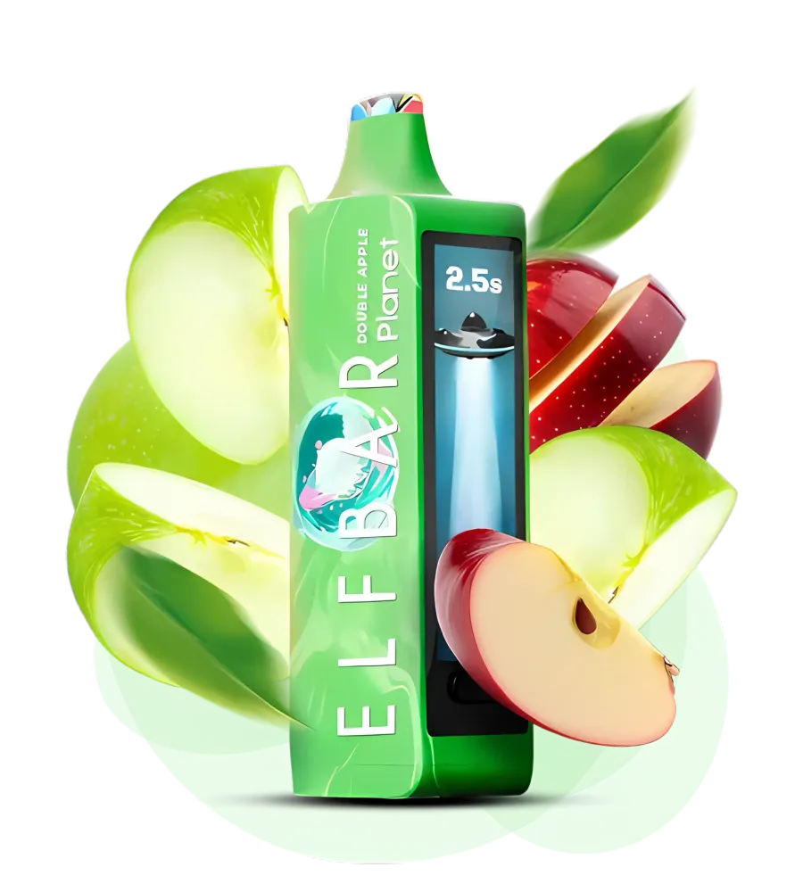 Elf Bar Planet 25000 - Double Apple (5% nic)