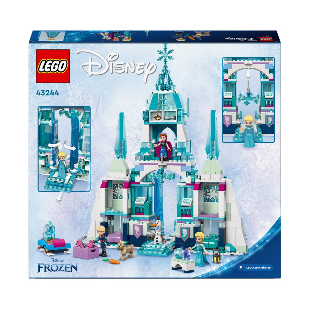 LEGO Disney Королевство Льда - Ледяной дворец Эльзы 43244