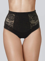 Трусы-утяжки со средним уровнем коррекции в области живота (Размер: XXXL) (Цвет: черный)