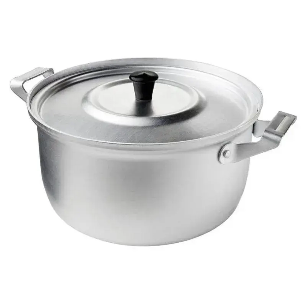 Кастрюля алюминиевая 2,5л сферическая