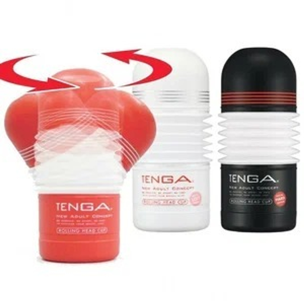 Мужская игрушка Tenga Rolling Head Cup с вращением корпуса (Strong)