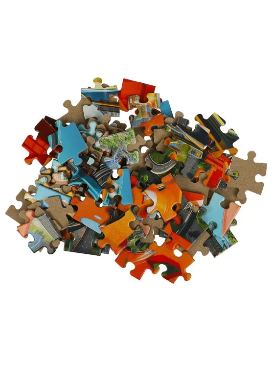 Пазл для детей 4 5 6 лет машинки гонки 80 деталей