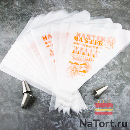 Мешки кондитерские одноразовые L (100 шт)