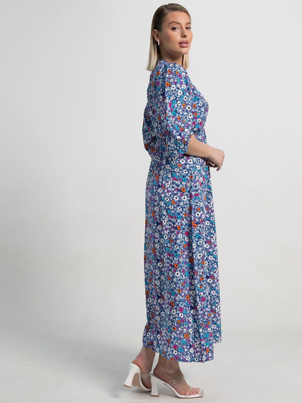 Платье Неповторимая (голубое) П15501-34М LT Collection