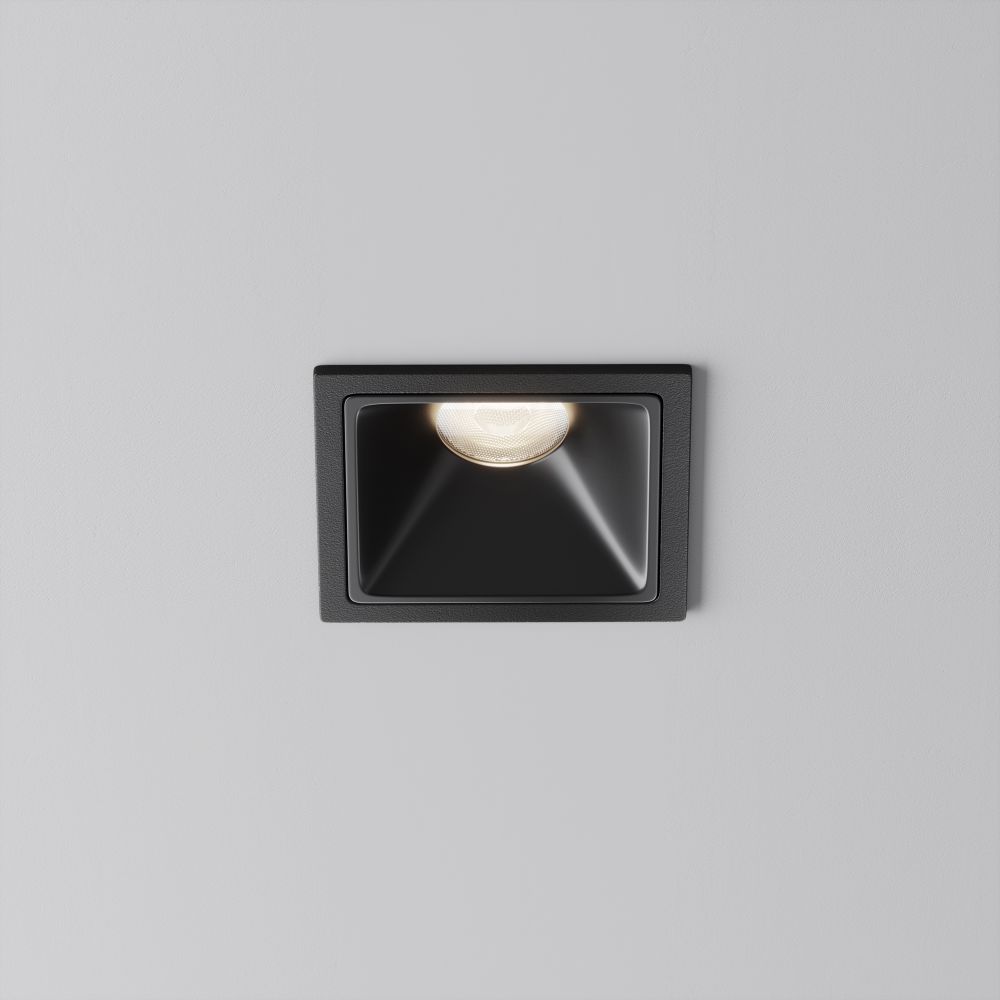 Светильник встраиваемый светодиодный Maytoni   DL043-01-10W4K-SQ-B-1