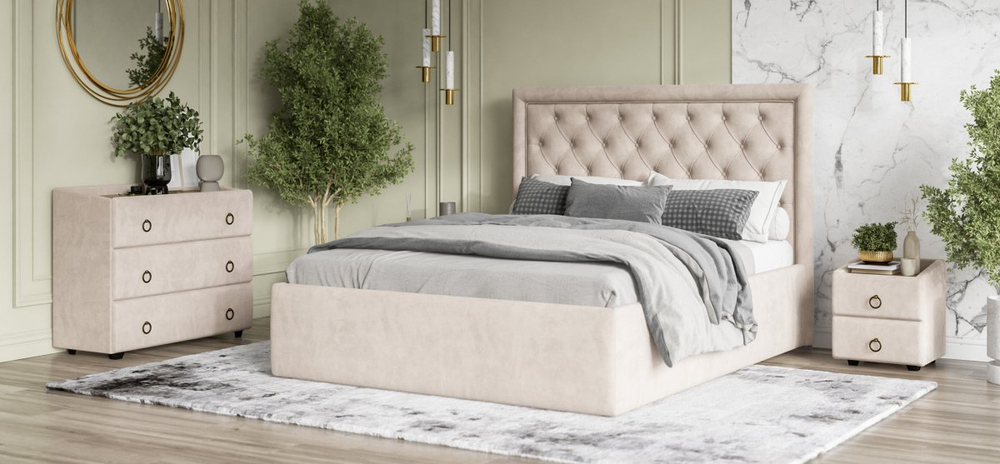 Кровать Босс Классик 180*200 Монолит сталь