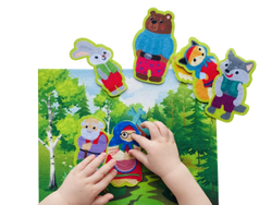 Набор из фетра на липучках Колобок