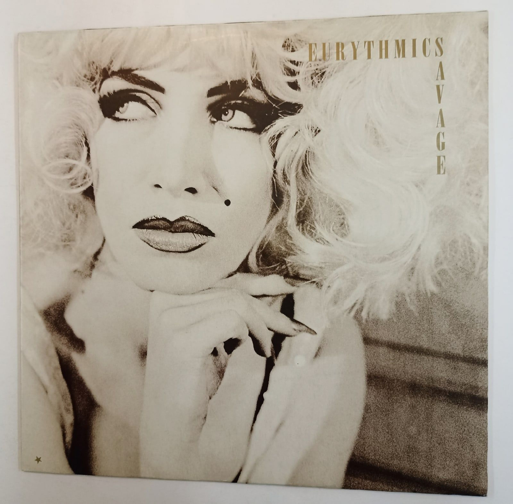 Винтажная виниловая пластинка Eurythmics Savage (Germany 1987)