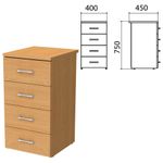 Тумба приставная "Монолит", 400х450х750 мм