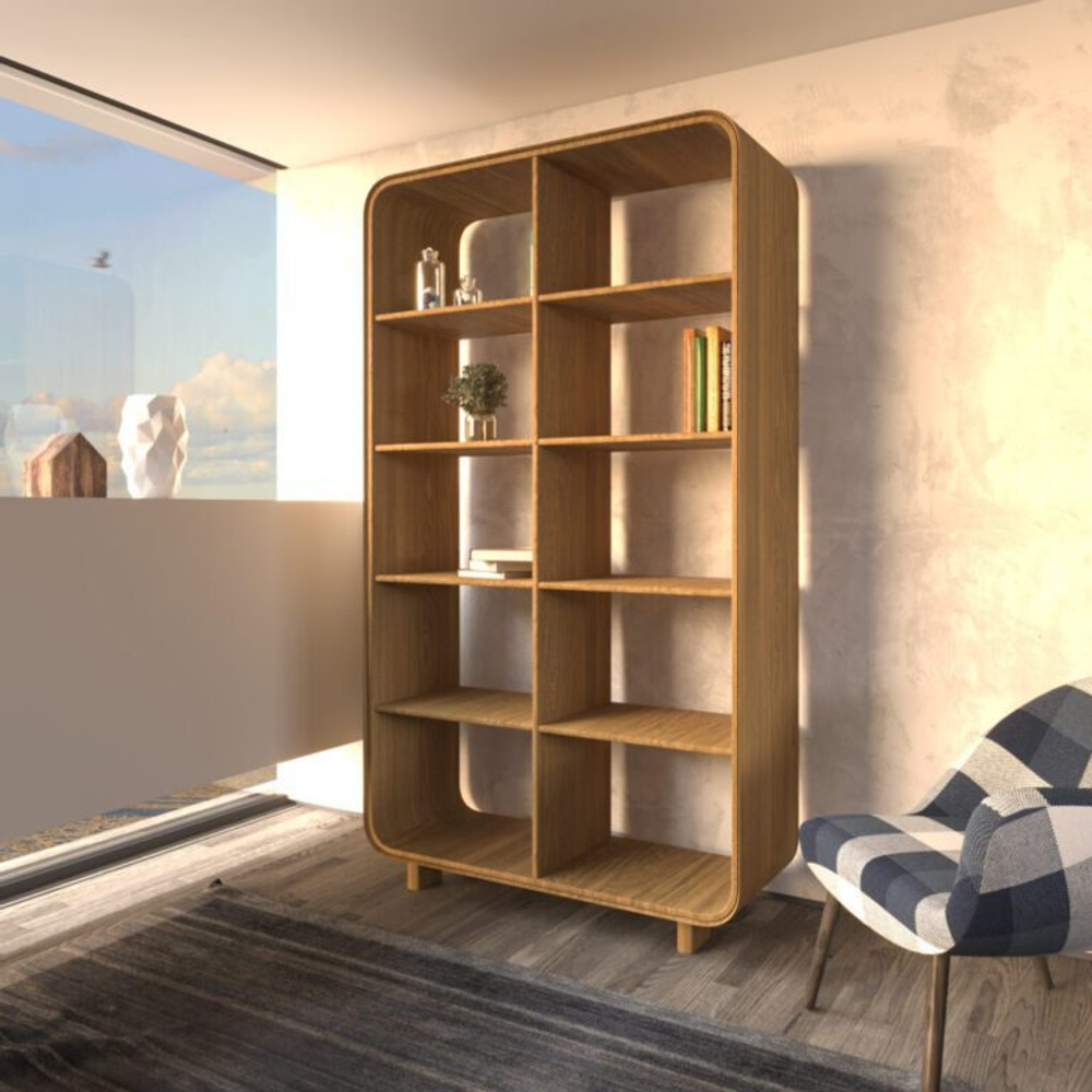 Стеллаж из массива дуба Deo-2.1