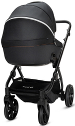 Детская коляска Noordi Fjordi V2 3 в 1 с автокреслом Terra Black 1462815 Voyager Black