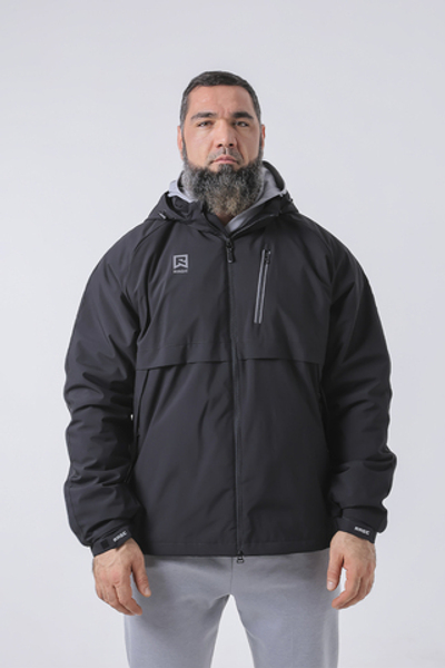 Куртка утепленная с подкладкой Rage black арт.: HY27161