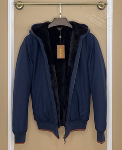 Бомбер с мехом Loro Piana