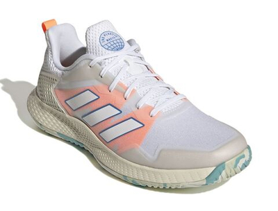 Мужские кроссовки теннисные Adidas Defiant Speed M - cloud white/cloud white/pulse blue