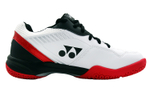 YONEX 65 3 Comfortable Low top Badminton Shoes Unisex White Red