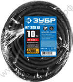 ЗУБР КГ 325-Ш КГ 3х2.5 10м IP44, 4000ВтСиловой удлинитель-шнурПрофессионал, (55017-10)