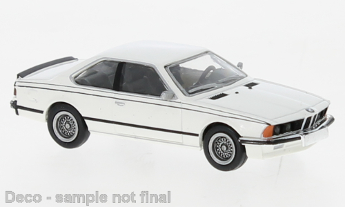 Автомобиль BMW 635 CSi, белый, Alpina 1977, 1:87