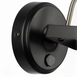 Citilux Бейкер CL541511 Спот поворотный с выключателем Чёрный