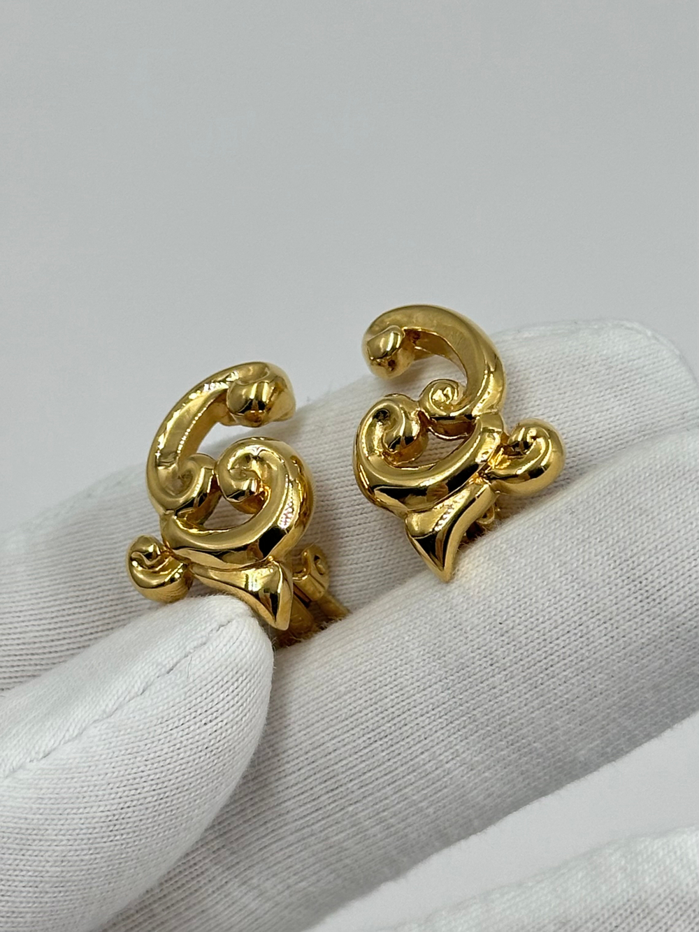 Клипсы Завитки Nina Ricci