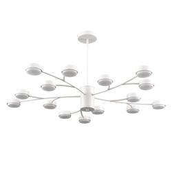 8265/15 COMFI LN26 233 металл/металл белый/белый Люстра GX53 LED 15*7W 220V TORINA