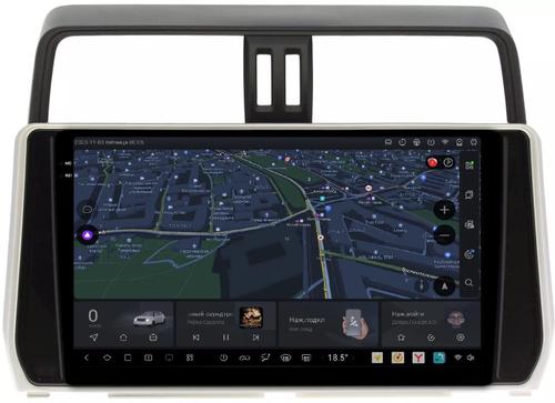 Магнитола для Toyota Land Cruiser Prado 150 2017-2023 - Kuberg DUDU7 OL-1680 QLed+2K, Android 13, Быстрейшая, UIS7870 (DUDU7), CarPlay, SIM-слот