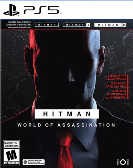 HITMAN: World of Assassination (гарнитура PS VR 2 по желанию) (диск для PS5, интерфейс и субтитры на русском языке)