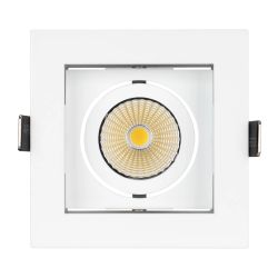 Светильник CL-KARDAN-S102x102-9W Warm (WH, 38 deg) (Arlight, IP20 Металл, 3 года) 024137