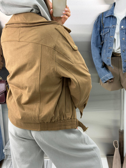 Куртка женская арт. 8681 цвет "песочный"