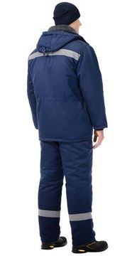 Костюм зимний "Мастер Ультра" брюки (синий)