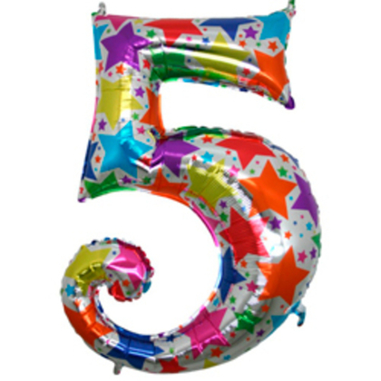 Цифра "5" звезды