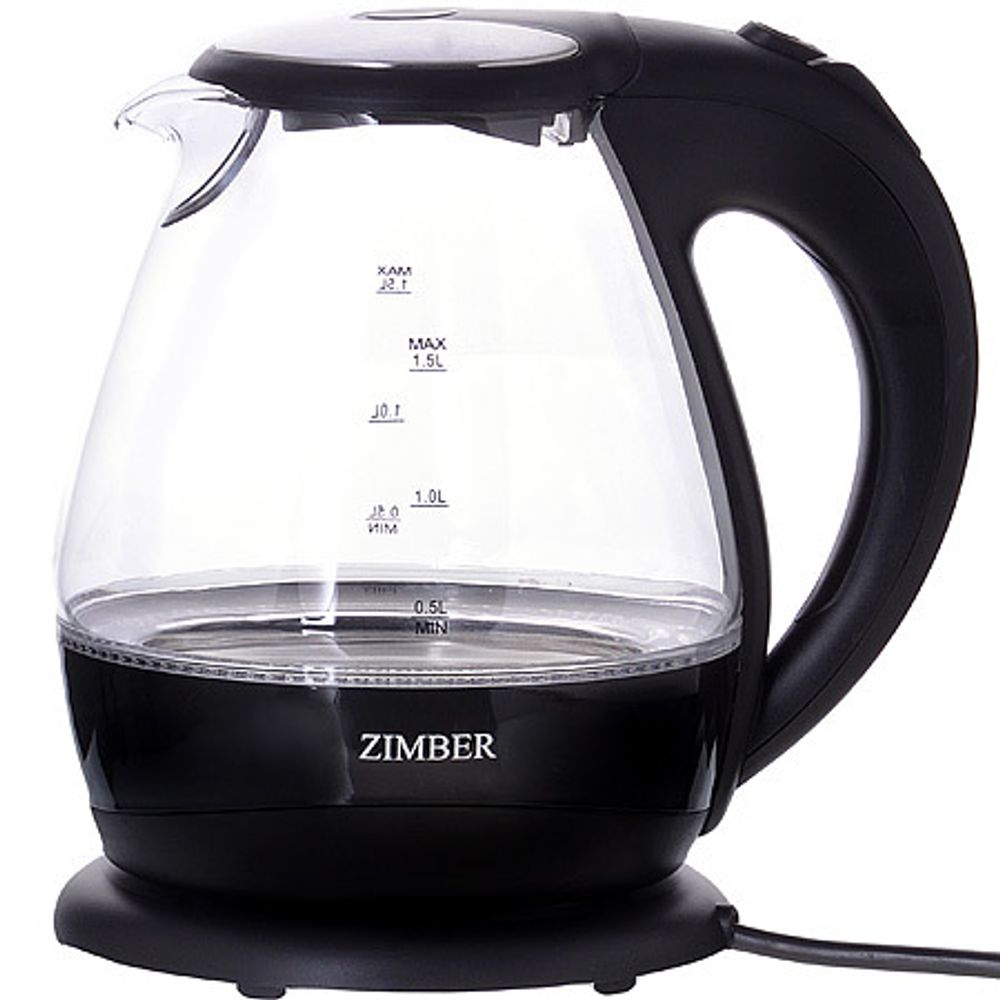 Чайник электрический с подсветкой ZIMBER ZM-11183 1,5 л