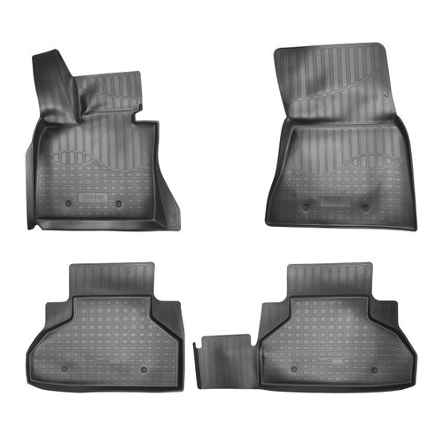 Ковры в салон Norplast/Unidec для BMW X6 в кузове F16/ F86M (2014-), Черный, арт.NPA11-C07-760