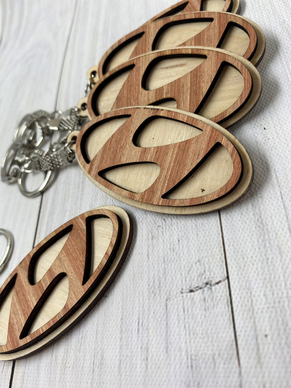 фанера автомарка брелок