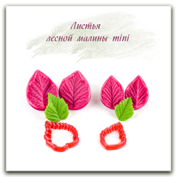 Листья лесной малины мини