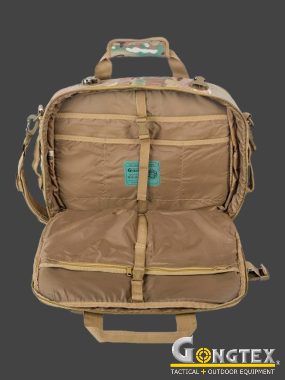 Сумка-рюкзак тактическая Gongtex Navigator Backpack, 18 л (0307). Мультикам