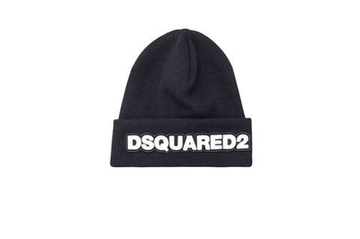 хлопковая шапка Dsquared2 - черный(KNM0001 15040001)
